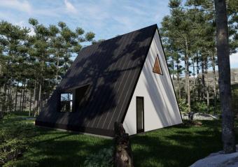 Будинок А-Фрейм 85 м кв 7